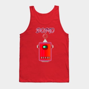 Domo Robot 2 (Red) Tank Top